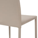 Sedia Imbottita 46x50x89 cm in Similpelle Dani Plus Corda-4