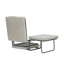 Pouf Letto Trasformabile Pieghevole con Materasso Rivestimento Corda-5