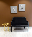 Tavolino Soggiorno in Metallo Ø 49 cm Oro-6