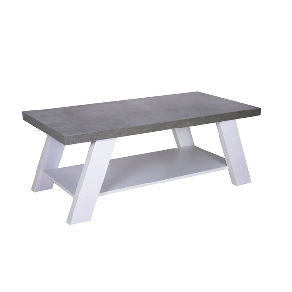 Table basse en ciment blanc Target prezzo