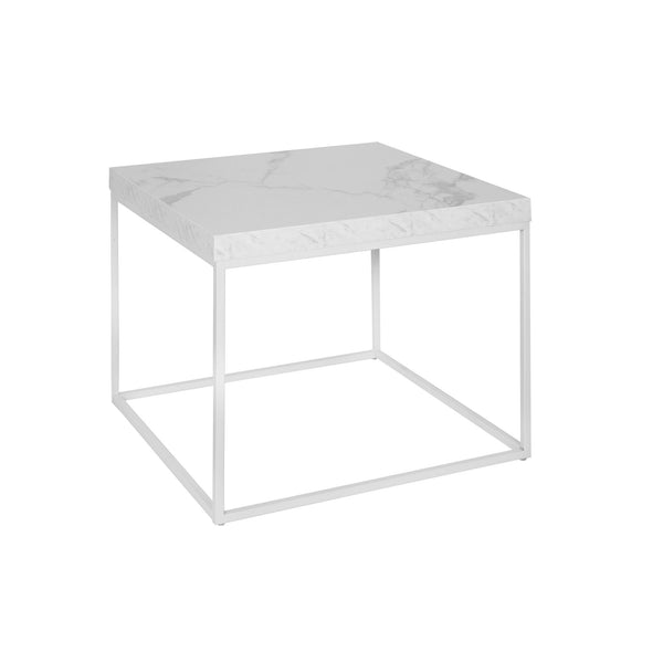 Table basse carrée blanc mat Squared online