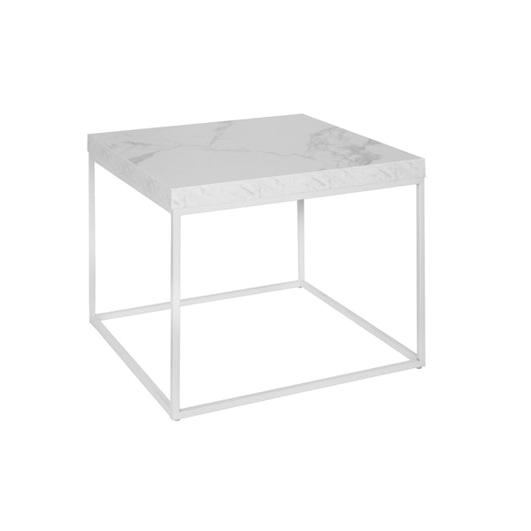 Table basse carrée blanc mat Squared prezzo