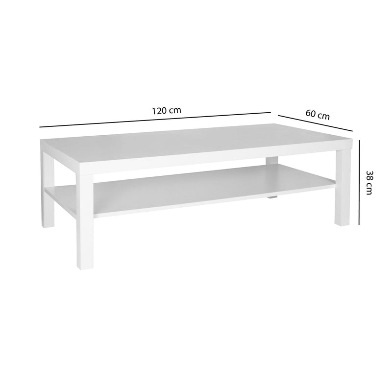 Tavolino Naif Bianco Opaco-4
