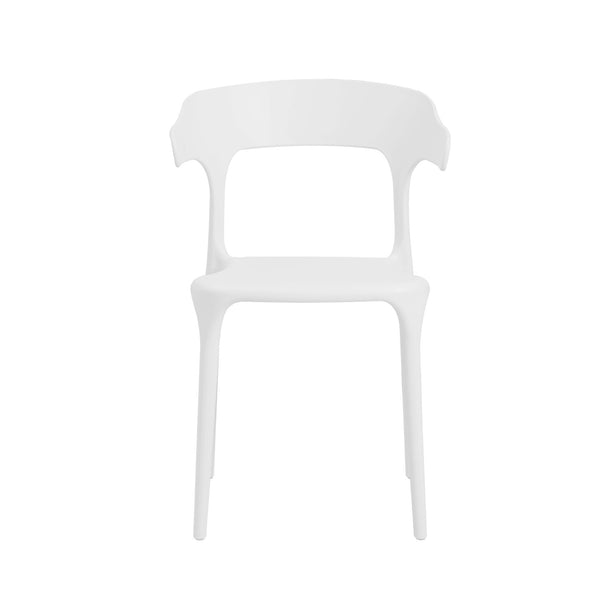 sconto Chaise Zen en polypropylène blanc