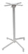 Piètement pour table de jardin H102 cm en aluminium Arkè blanc