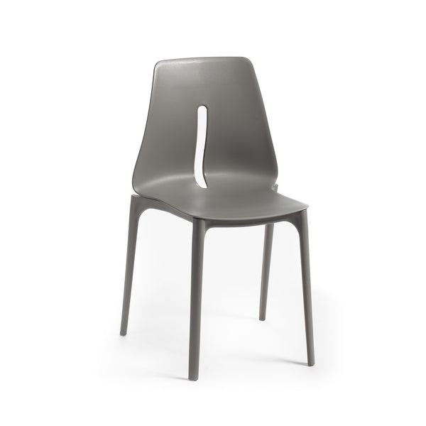 sconto Chaise Lagos en polypropylène gris