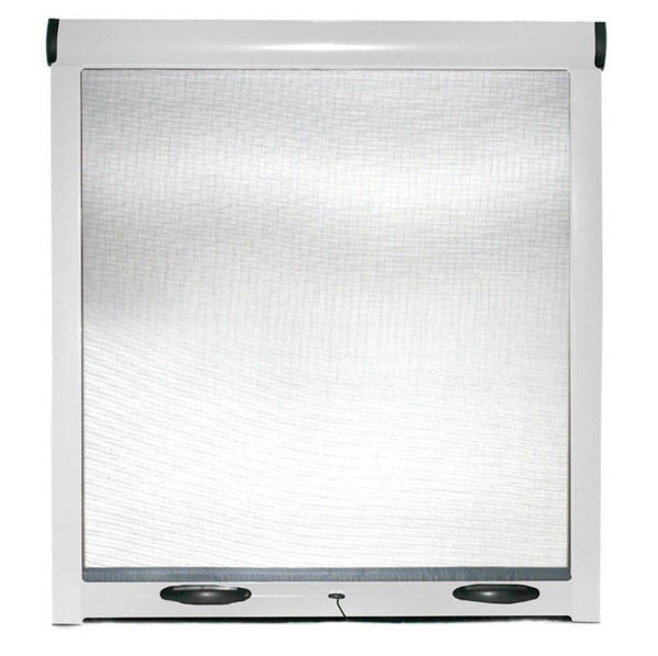 prezzo Moustiquaire à Rouleaux pour Fenêtres en Aluminium Blanc Différentes Tailles