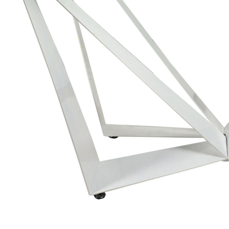 Tavolo Nifar Vetro Bianco-3