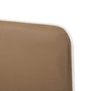 Sedia Imbottita 47x57x88 cm in Similpelle New Plana Cappuccino-5