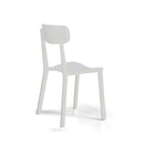 Sedia 81x45x39 cm in Polipropilene Chapeau Bianca -2