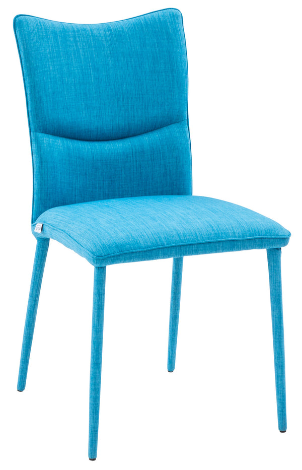online Chaise rembourrée 44x59x96 cm en tissu First Blue