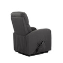 Poltrona Alzapersona Elettrica 1 Motore in Tessuto Spike D Fume-5