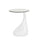 Table basse Goccia 2 blanc 45x54x54