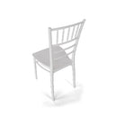 Sedia 40,5x51x90 cm in Polipropilene Ceremony Bianca-3