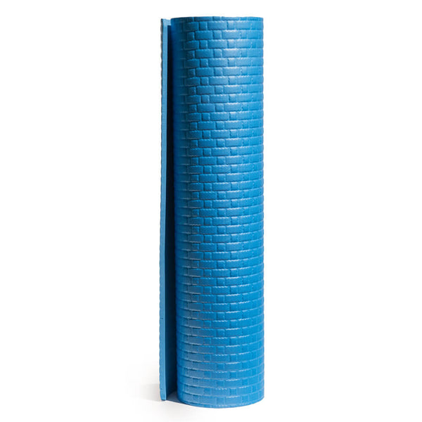 sconto Tapis de Yoga Fitness 173x61 cm Epaisseur 8 mm Bleu