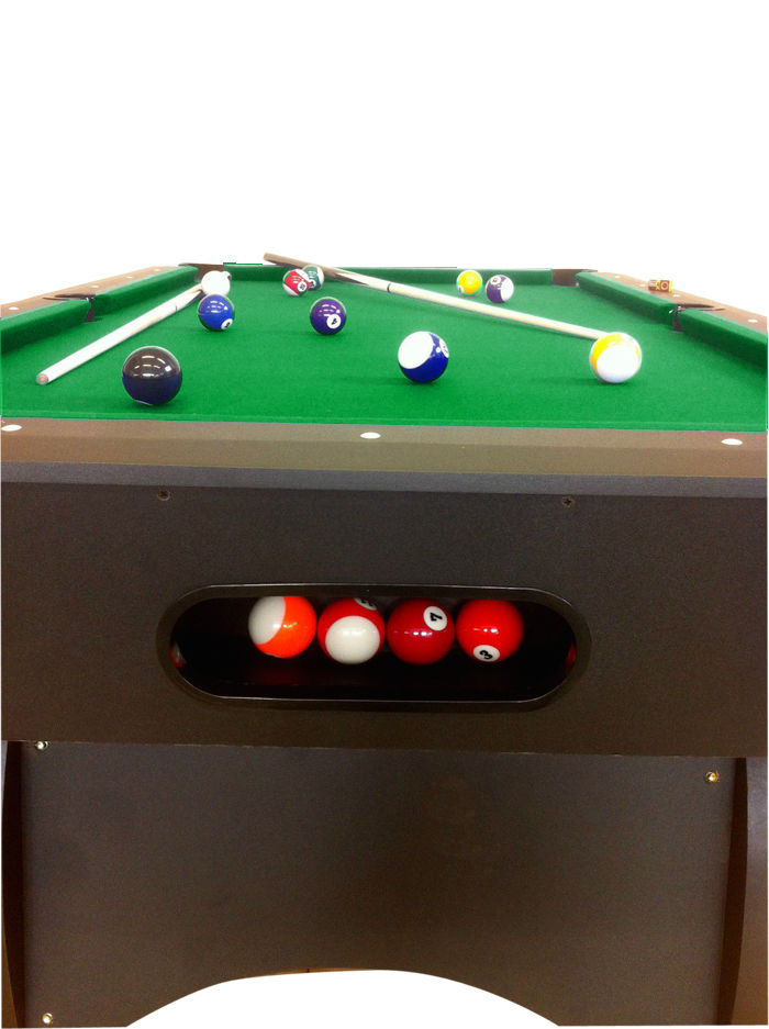 Tavolo da Biliardo Professionale Panno Verde 188x96 cm Lanzoni 7 Piedi Green Season-5