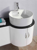 Mobile Bagno Sospeso 138 cm Tiger Carnelli Bianco-4