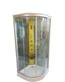 Box Doccia Idromassaggio Angolare 90X90 cm Carelli Key West-2