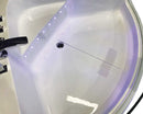 Vasca da Bagno Idromassaggio Angolare 140X140 cm Carnelli White Shark-5