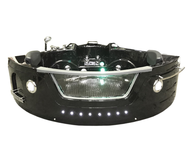 Vasca da Bagno Idromassaggio Angolare 150X150 cm Carnelli Barracuda-1