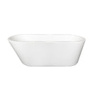 Vasca da Bagno Tradizionale Ovale 170x70 cm Carnelli Freestanding Venere Bianca-2