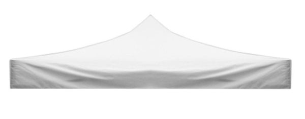 acquista Couverture de Toit de Remplacement pour Tonnelle Pliante 3x6m en Tissu Oxford 600D Blanc