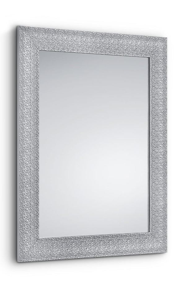acquista Specchio da Parete 55x70x1,7 cm in Plastica Farina Cromo