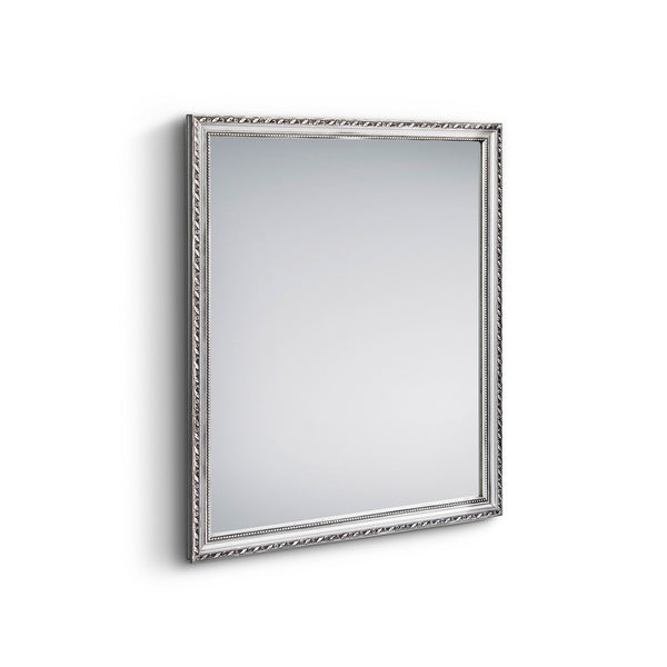 Specchio da Parete 34x45x2 cm in Legno Lola Argento acquista