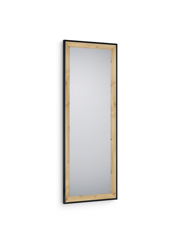 sconto Specchio da Parete 50x150x2,7 cm in Legno Branda Quecia