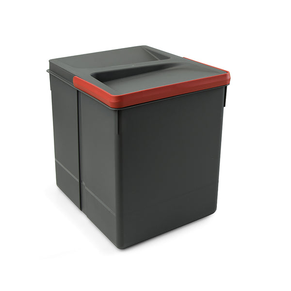 Conteneur poubelle pour commode 31,2x21,6 cm H26,6 cm Emuca Gris anthracite online