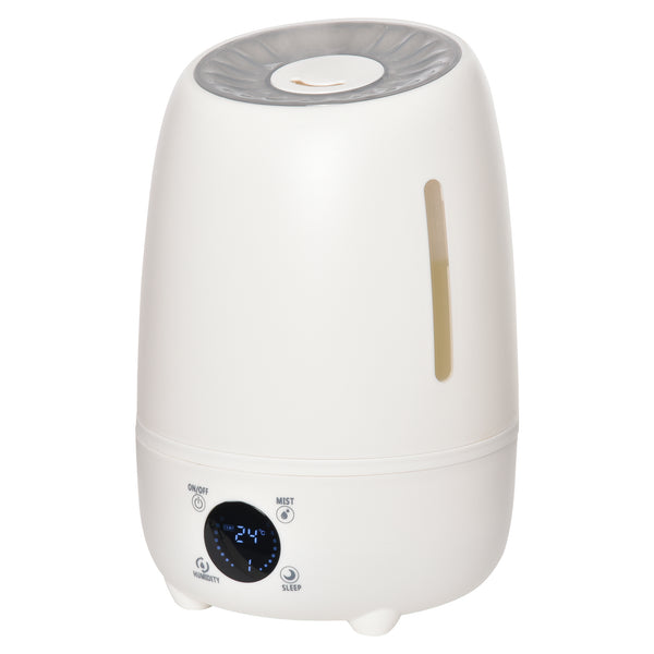 sconto Humidificateur d'air à ultrasons de 4,8 L avec affichage LED blanc