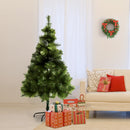 Albero di Natale Artificiale 150 cm 229 Rami Verde -2