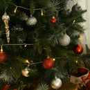 Albero di Natale Artificiale Innevato 150 cm 770 Rami con Pigne  Pino Verde-7