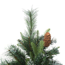 Albero di Natale Artificiale Innevato 150 cm 770 Rami con Pigne  Pino Verde-9