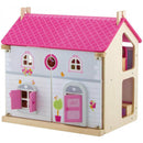 Casa delle Bambole per Bambini a 2 Piani in Legno Trudi Rosa-2