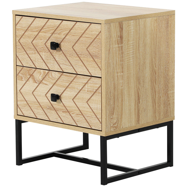 prezzo Table de chevet en bois de style nordique scandinave en bois naturel
