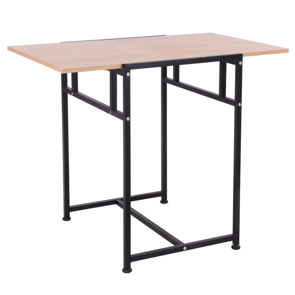 acquista Table pliante multifonctionnelle peu encombrante en noyer 92x60x75 cm