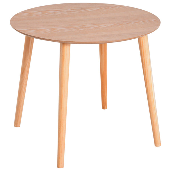 online Table Basse Ronde Design Moderne en Bois MDF Ø38.5x41.5 cm