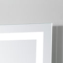 Specchio da Bagno con LED e Mensola in Vetro 70x50 cm -8