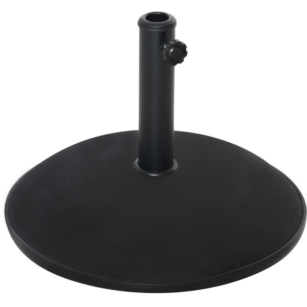 Socle pour Parasol de Jardin Ø50x37 cm en Ciment Noir online