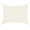 Voile d'Ombrage Rectangulaire 4x6m en Polyester Blanc Crème