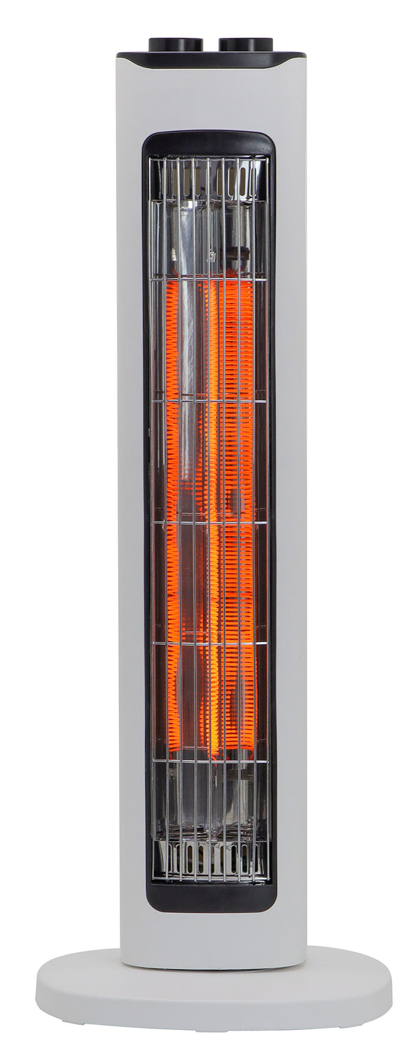 online Chauffage électrique infrarouge 23x23x61,5 cm 800W Moel Maui 840C Blanc