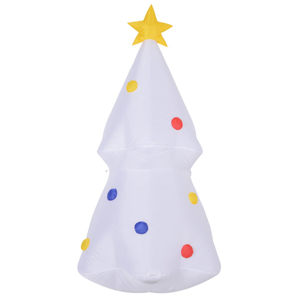 acquista Sapin de Noël gonflable 180 cm en polyester avec lumières LED
