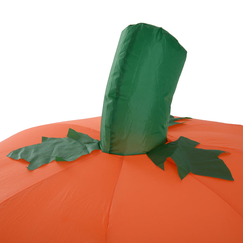 Zucca Gonfiabile per Halloween con Luci LED Arancione 120 cm -7