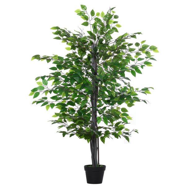 Banyan Tree Plante Artificielle H145 cm avec Pot Vert prezzo