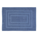Tappeto Scendidoccia 46x65 cm in Spugna di Cotone Azzurro Feridras-2