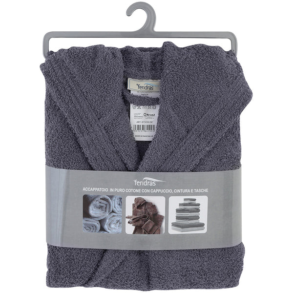 Peignoir Feridras Gris Eponge Coton online
