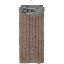 Tappeto Bagno in Cotone con Antiscivolo Tortora Feridras Line-1