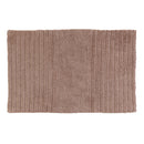Tappeto Bagno in Cotone con Antiscivolo Tortora Feridras Line-2