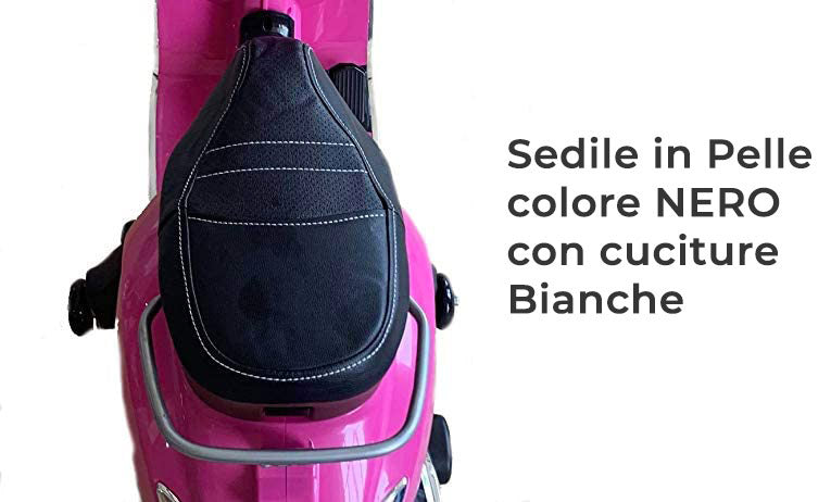 Piaggio Vespa Primavera Elettrica 12V per Bambini Rosa-4